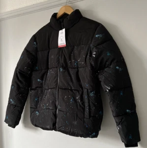 Marks & Spencer Boys Black Padded Jacket Maxium Warmth Age 12 - 13 Years - Picture 1 of 9