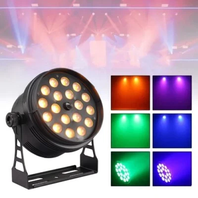 18*18w  DMX Indoor led par dj light zoom led par stage light RGBWA+UV 6 IN 1 - Image 1 of 4