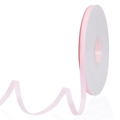 Baby Pink Grosgrain Ribbon 1/4" x 50 Yards Double-Faced for Crafts & Gifts - Image 1 of 4