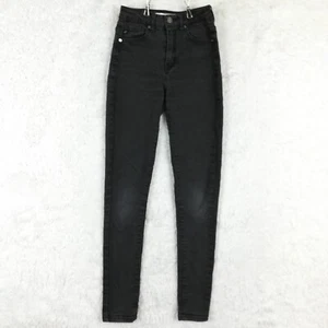 Kancan Damen Jeans Skinny Curvy High Rise Black Wash Denim Stretch 0 - Bild 1 von 12