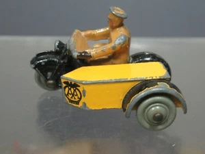 DINKY TOYS No.270 "AA " MOTORCYCLE PATROL (GREY PLASTIC WHEELS) - Bild 1 von 9