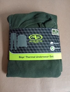Athletic Works Youth Boys' 2-Piece Waffle Thermal Layering Underwear Set Sz XL - Picture 1 of 4