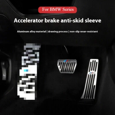 Pedal de freno acelerador antideslizante de aluminio para BMW nuevo serie 3 4 2020-2024 2 piezas Foto 1 de 4