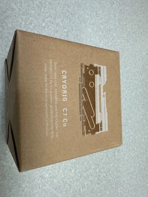 Cryorig C7 Cu - CPU Heatsink 47mm SFF ITX Cooler - Copper version - Image 1 of 4