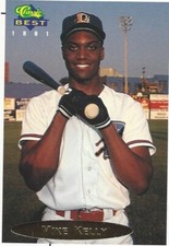 Mike Kelly 1991 Classic Best #BC16 Gold Bonus Baseball Card
