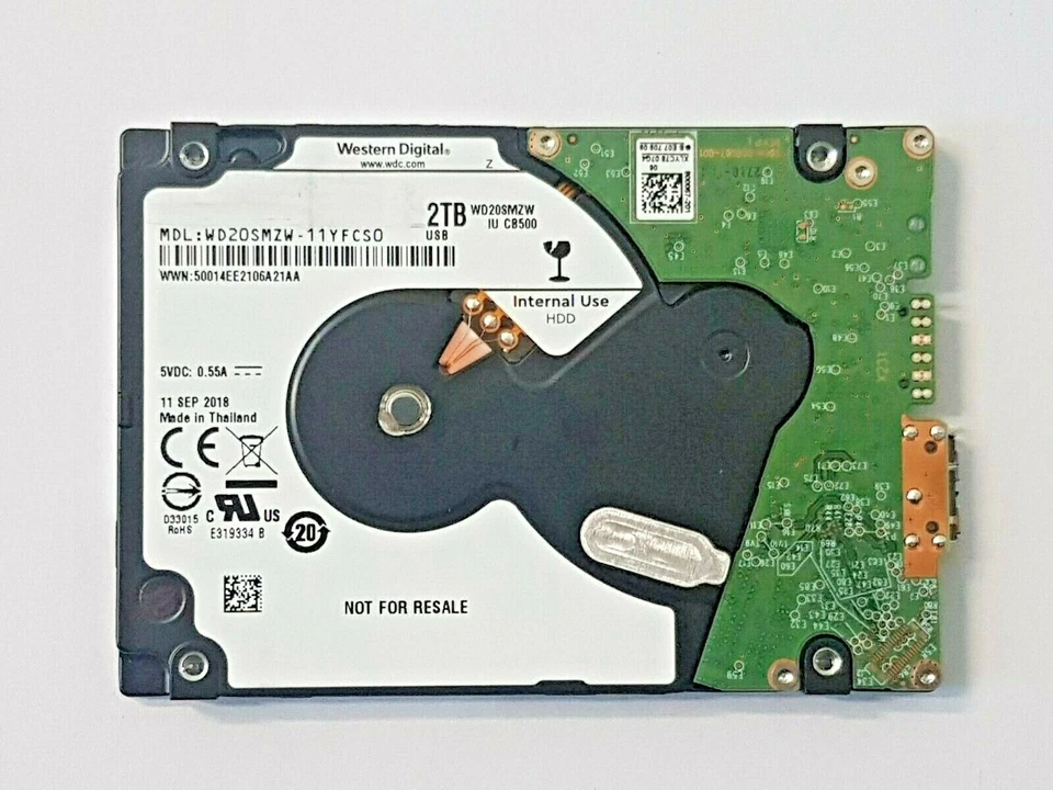 WD20SMZW-11YFCS0 Sn WXU1Axxxxxxxx 11 Sep 2018 Thailand - Image 1 of 1
