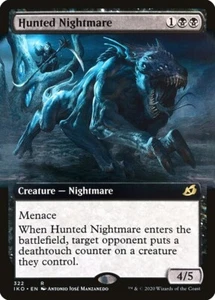 Hunted Nightmare - Extended Art (Near Mint NM) MTG Magic - Ikoria - Picture 1 of 1