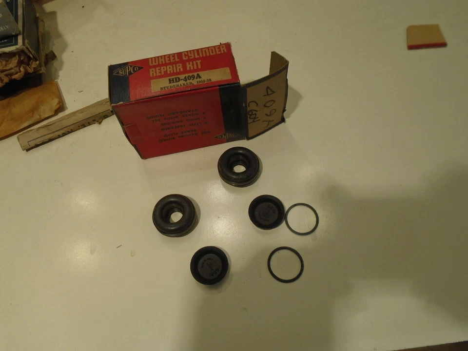 1952-1953 studebaker front Wheel Cylinder rebuild kit   hd-409a - Image 1 of 1