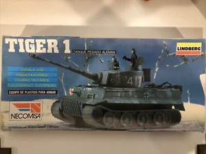 Deutscher schwerer Panzer, Tiger 1, Tanque Pesado Alemán 1/48 Nr.1401, 417, - Bild 1 von 7