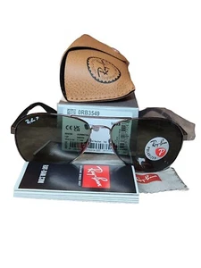 AUTHENTISCHE Ray-Ban RB3549 FLIEGERSONNENBRILLE, SELTEN metallisch/polargrün, 58 mm - Bild 1 von 9