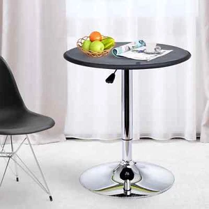 Tall Round Bar Table Modern Breakfast Kitchen Dining Room Small Bar Bistro Table - Picture 1 of 11