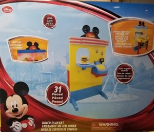 New Disney Jr Mickey Mouse Diner Playset Over 3 Feet Tall! LIGHTS & SOUNDS BNIB - Imagen 1 de 11