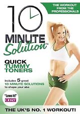 10 Minute Solution - Quick Tummy Toners [DVD] [2008], , Used; Very Good DVD