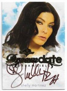 2018 18 BENCHWARMER DREAMGIRLS UPDATE SHELLY MARTINEZ DREAM DATE AUTOGRAPH AUTO