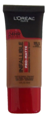 L'OREAL Infallible Pro-Matte Foundation 24 Hr #111.5 Nutmeg - NEW & SEaled - Image 1 of 3