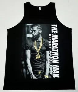 NIPSEY HUSSLE Tank Top T-shirt Crenshaw The Marathon Man HU$$LE Men's Vest New - Picture 1 of 2