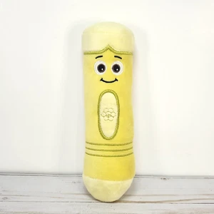 BabyFirst TV Color Crew YELLOW Talking Crayon Plush Toy Stuffed - Rare HTF Baby - Picture 1 of 9