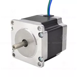 Nema23 Stepper Motor 1.8°Schrittmotor 2.8A 57x56mm 1.26Nm Flat Shaft 6.35mm CNC - Bild 1 von 5