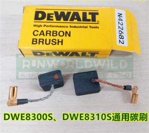 5 pair NEW For DEWALT DWE8300S/DWE8310S Angle Grinder Carbon Brush Brush - Afbeelding 1 van 1