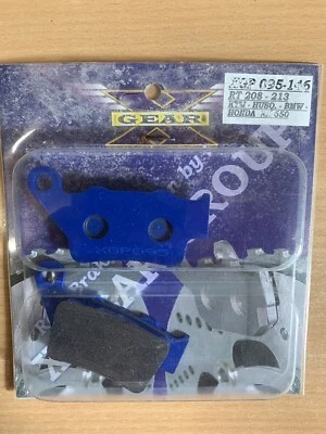 Pastillas de freno traseras FA208 FA213 para BMW F650 F700 F800 xgp095 146 Foto 1 de 3