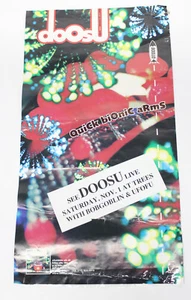 Vintage 1996 Doosu Quick Bionic Arms Trees Poster Dallas Alternative Rock - Picture 1 of 4
