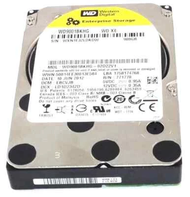 Western Digital/DELL WD9001BKHG 900gb 2.5" SAS Hard Drive - Image 1 of 2