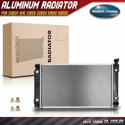 Radiator for Chevrolet GMC C1500 C2500 K1500 K2500 Suburban C3500 GMC 5.0L 5.7L - Image 1 of 4
