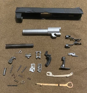 Ruger "American" Used 9mm Parts Lot - Slide, Barrel, Recoil Spring, Grip, Etc - Picture 1 of 12