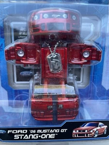 Maisto Robo-Rods '06 2006 Ford Mustang GT 'Stang One' Transformers Red Urban - Picture 1 of 3