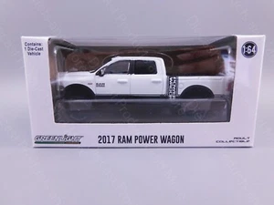 2024 Greenlight LIFTED White 2017 DODGE RAM 2500 POWER WAGON Pickup 51582-A 1:64 - Picture 1 of 8