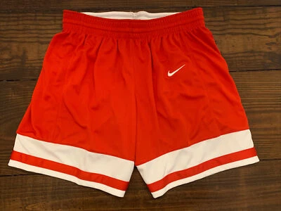 Pantalones cortos de baloncesto Nike para mujer medianos rojos blancos Foto 1 de 3
