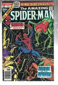 KING SIZE ANNUAL AMAZING SPIDER-MAN #11 1977 FN/VF  (1ST JOHN ROMITA JR) CGC IT! - Picture 1 of 2