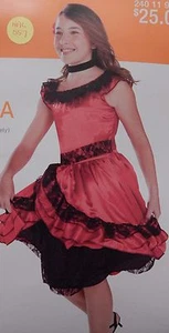 Senorita Girls Halloween Costume Size S - Picture 1 of 3