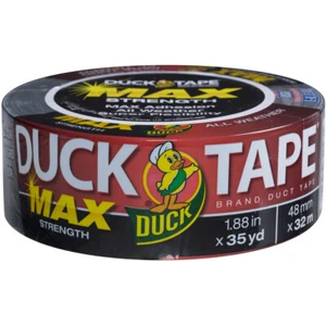 ShurTech MSDT-867 Max Strength Duck Tape 1.88"X35yd-Black (6Pk) - Picture 1 of 1