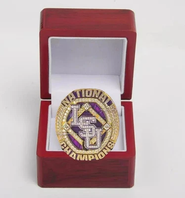 Anel de beisebol NCAA 2025 LSU Louisiana University - Imagem 1 de 4