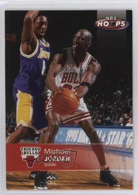2005-06 NBA Hoops (Guarded by ) Michael Jordan (Guarded by ) Kobe Bryant #20 HOF - Image 1 of 2