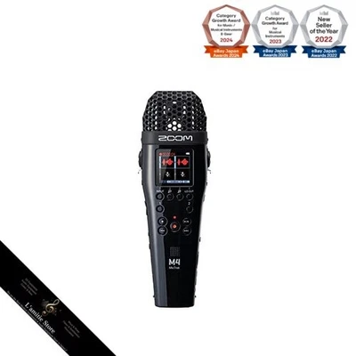 ZOOM M4 4-Track Recorder Black Dual AD 32-bit Float Timecode Generator Hairy - Image 1 of 4