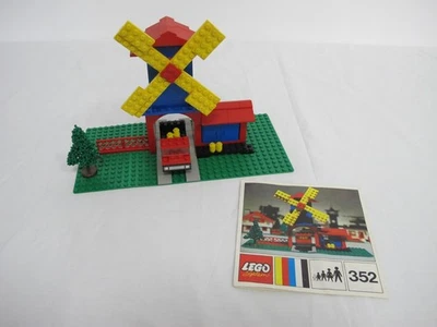 LEGO Classic 352: Windmill and Lorry. Complete and with instructions, no box - Bild 1 von 4