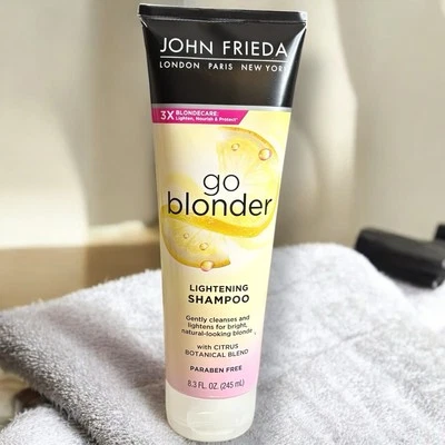 John Frieda Sheer Blonde Go Blonder Lightening Shampoo 8.3 oz - Image 1 of 4