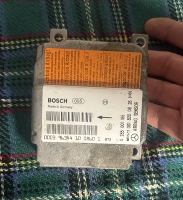 Unidad de módulo de control de seguridad sensor 97-04 Mercedes R170 SLK230 SRS 0018200826 OEM Foto 1 de 4