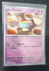 Sinistea ERROR REVERSE HOLO BLEED 097/197 Pokemon TCG Card OBF Near Mint NM - Picture 1 of 2