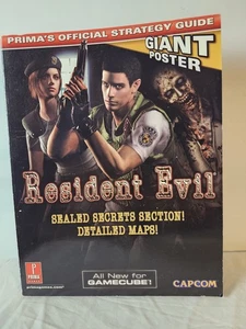 Resident Evil Prima's Official Strategy Guide POSTER STILL ATTACHED BACK SEALED - Bild 1 von 5