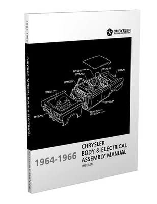 Manual De Ensamblaje De Carrocería Y Eléctrico Imperial Chrysler 1964 1965 1966 - Imagen 1 de 4