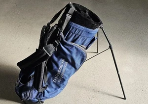 Ping Hoofer HOUSTONIAN Golf Club Navy Blue Stand Bag 4 Way w/Shoulder straps - Picture 1 of 4