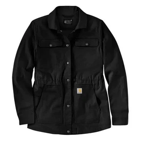 Carhartt Women's TENCEL Fiber Series Relaxed Fit XL Coat Black 106850-N04 - Picture 1 of 10