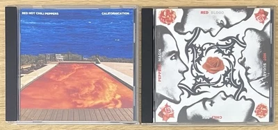 Lot of 2 Red Hot Chili Peppers CDs Californication & Blood Sugar Sex Magik Foto 1 de 3