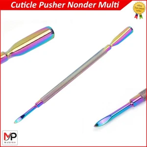 Cuticle Pusher Manicure Pedicure Remover Nail Cleaner Stainless Steel Tool Set - Picture 1 of 2