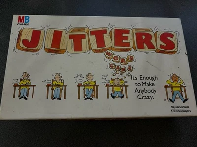 Vintage MB Games Jitters Word Game 1987 Complete Good Condition - Image 1 of 4