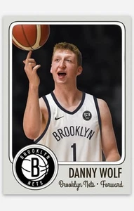 Danny Wolf 2025 NBA Draft Novelty Basketball Card! Brooklyn Nets - Picture 1 of 1