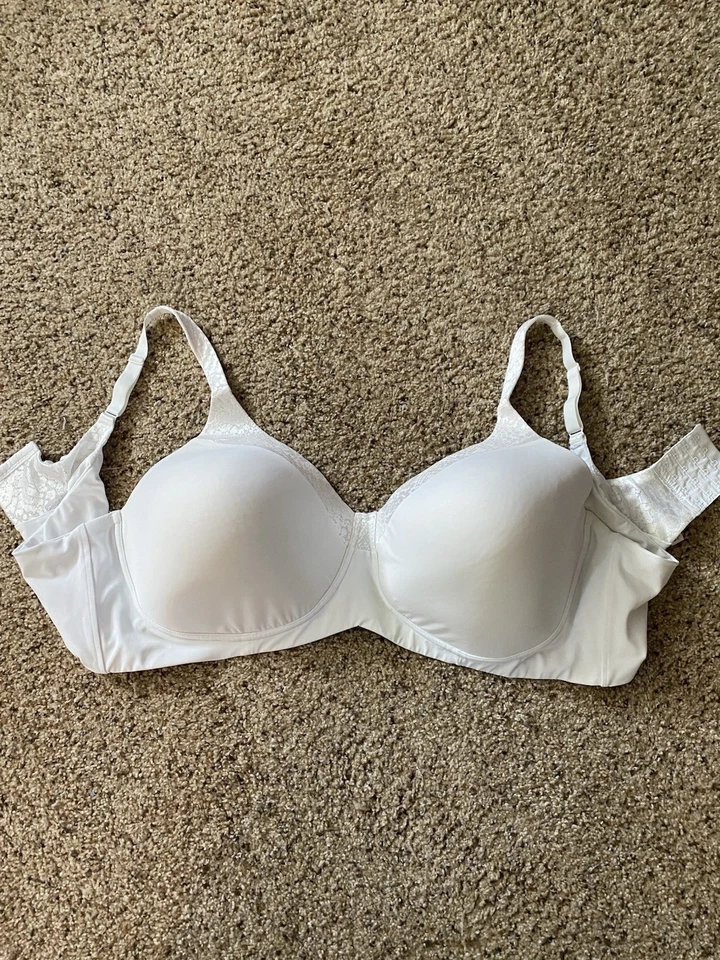 Leading Lady 54D White Bra Style 5211 Wireless this one new, never used. - Image 1 of 1